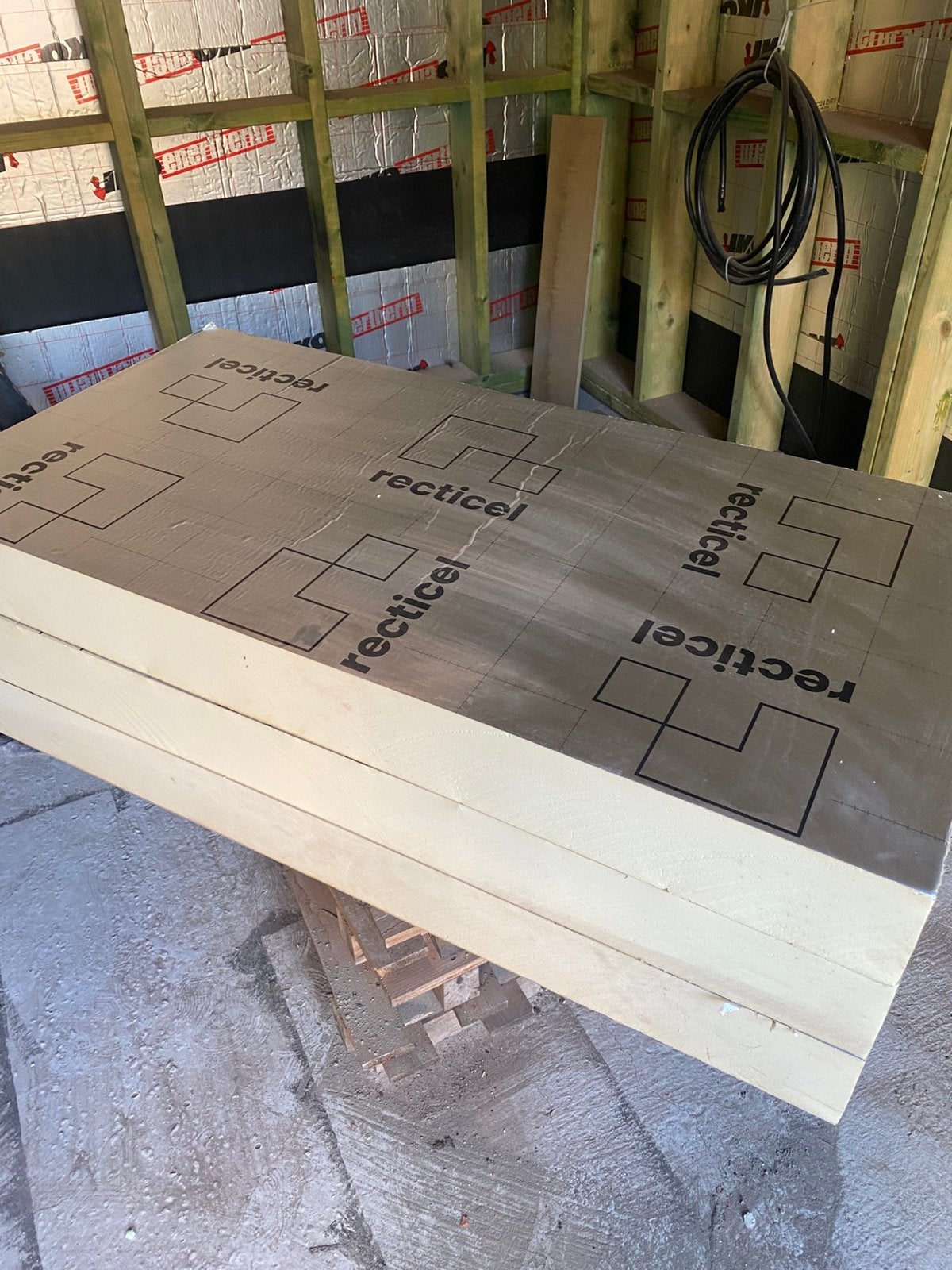 Recticel isolatie 120x60 12 cm dik, Enlèvement, Comme neuf