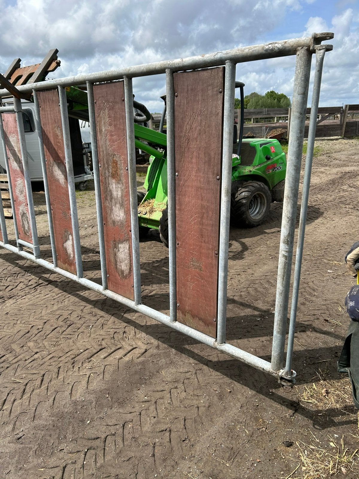 Poort voor loopbox, Dieren en Toebehoren, Ophalen, Zo goed als nieuw