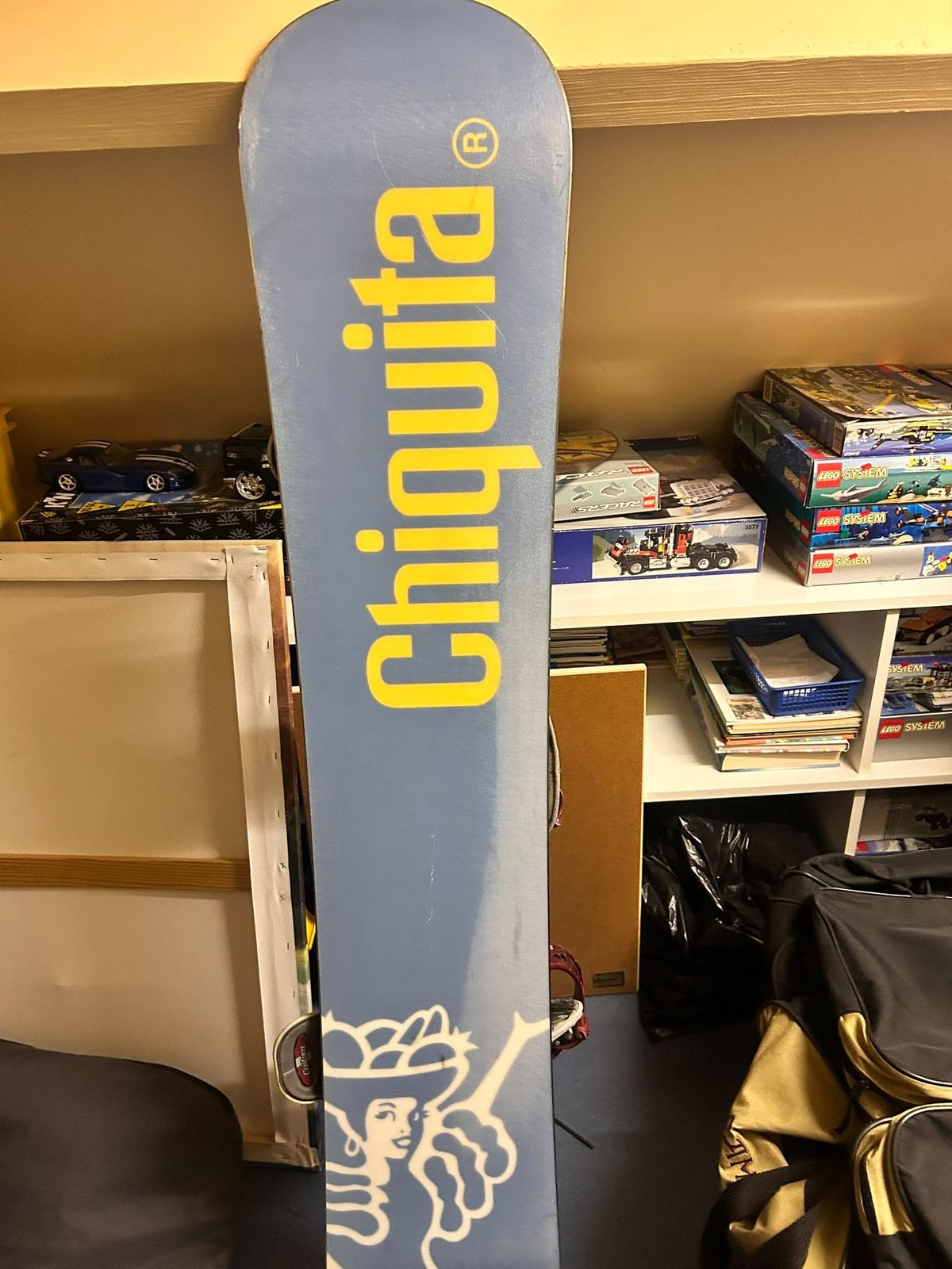 Vintage snowboard Chiquita, Ophalen, Gebruikt
