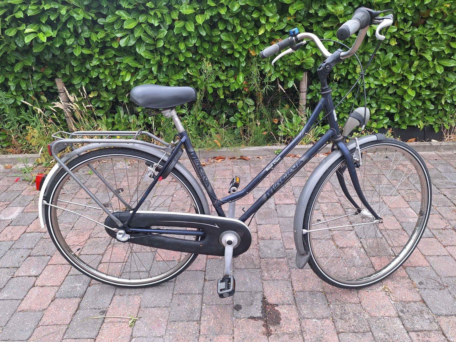 damesfiets minerva rijklaar, Fietsen en Brommers, Ophalen, Gebruikt, Velgrem, Versnellingen