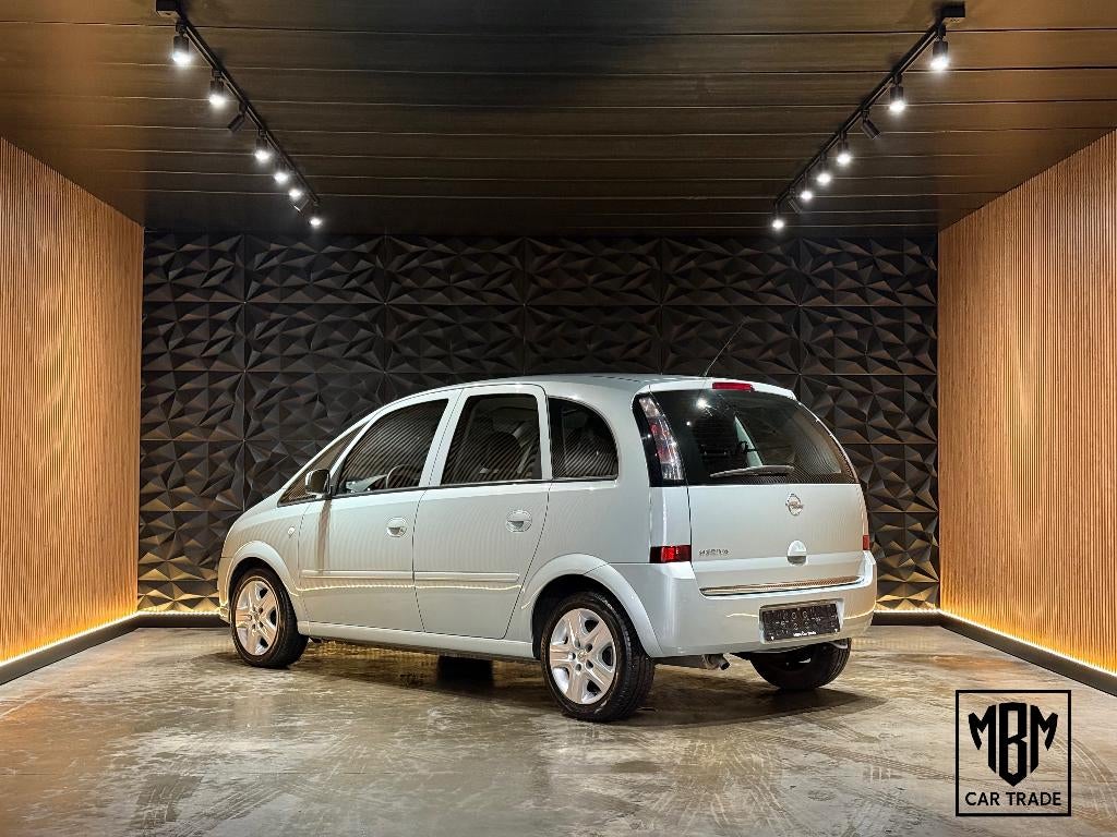 ✅ Opel Meriva 1.4i GARANTIE Airco *** 75.900 km ***, Auto's, Voorwielaandrijving, Zwart, 4 cilinders, Bedrijf