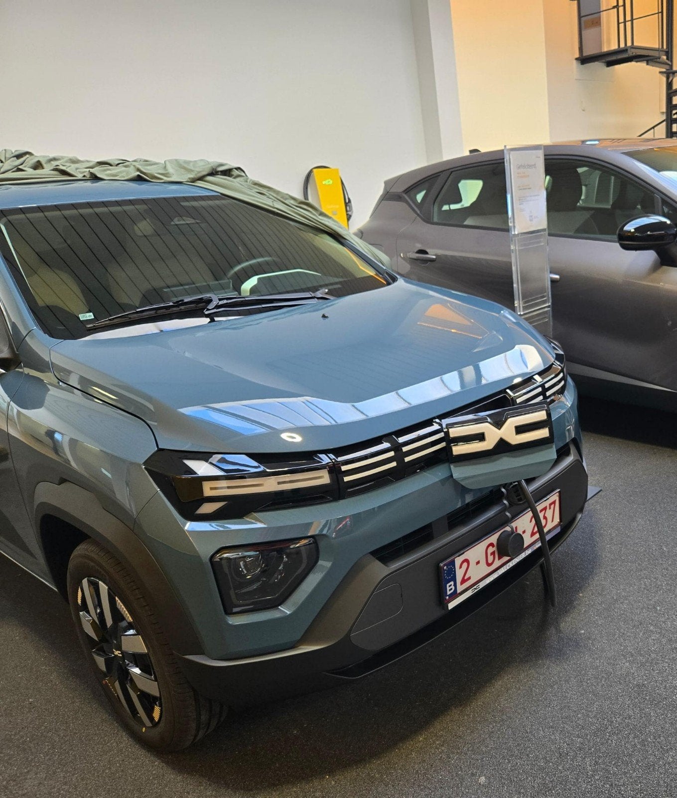 Dacia Spring ELECTRIC 2025 Caméra de climatisation multimédi, Autos : Divers, Voitures accidentées, Dacia, Automatique, Électrique