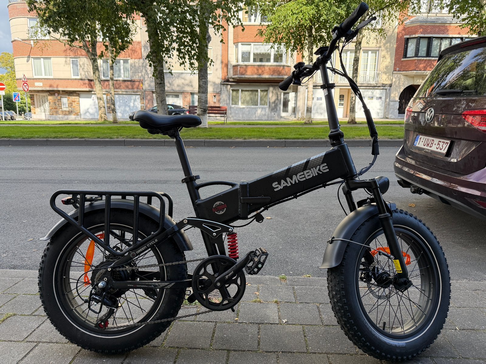 Fatbike samebike 18 km, Enlèvement, Comme neuf
