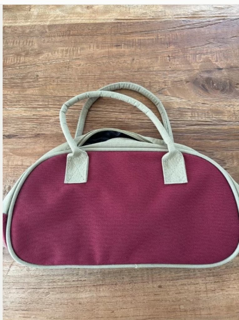 Sac à main vintage, Enlèvement ou Envoi, Comme neuf, Rouge, Sac à main