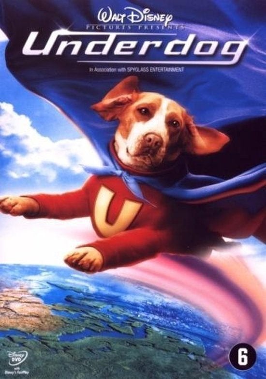Disney dvd - Underdog, Cd's en Dvd's, Ophalen of Verzenden, Familie