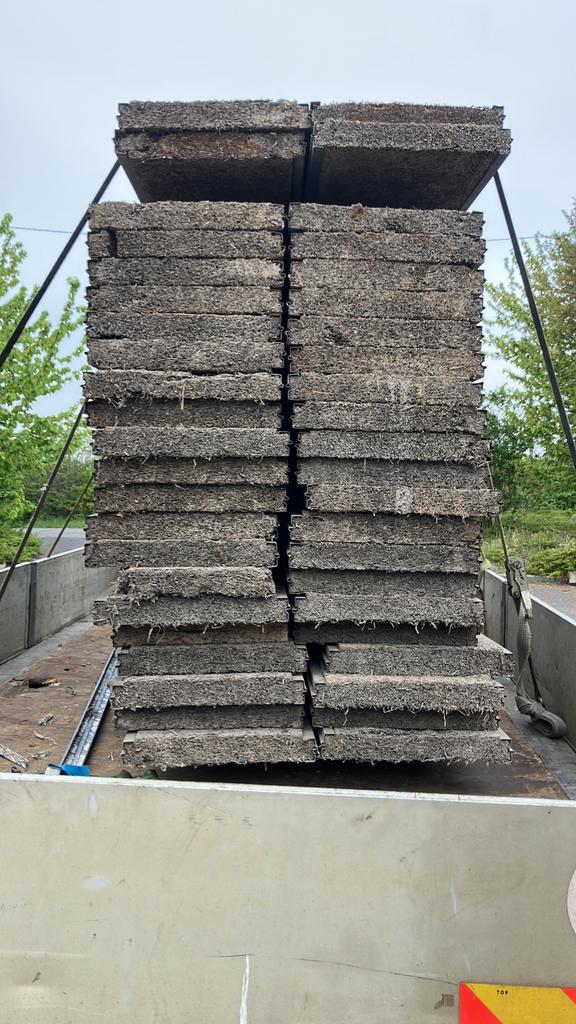 Roofing, Doe-het-zelf en Bouw, Overige materialen, Zwart, Zo goed als nieuw, 15 m² of meer