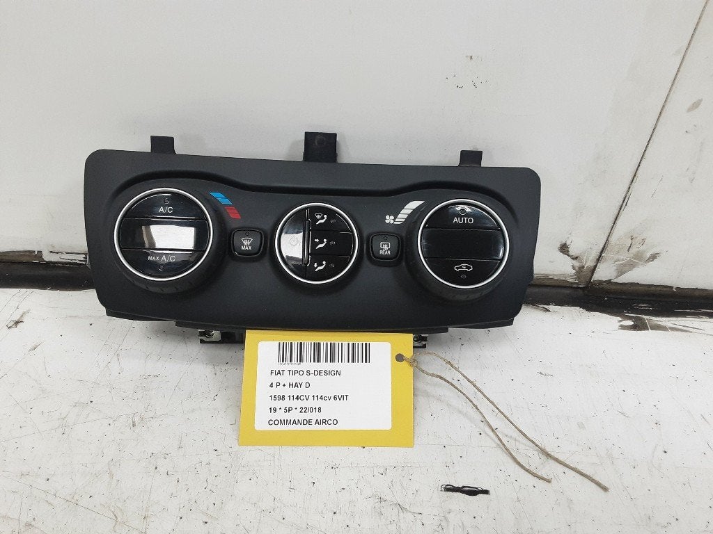 BEDIENINGSPANEEL AIRCO Tipo (356H / 357H) (07356601360), FCA Germany GmbH, Gebruikt, IPC D1-09 Bahnhofsplatz
65423  Rüsselsheim am Main, DE