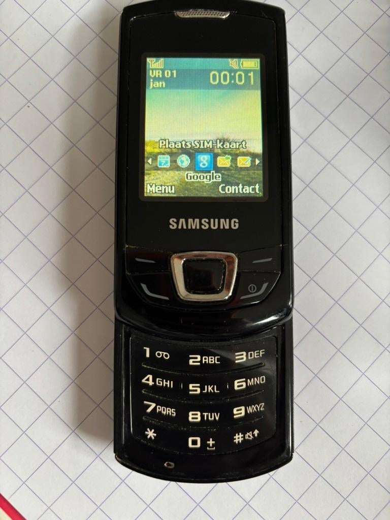 Samsung GT-E2550 (ancien téléphone Y2K), Télécoms, Enlèvement ou Envoi