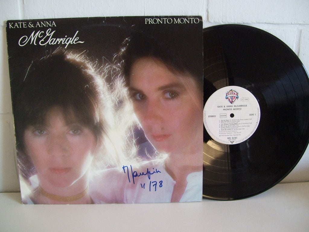 KATE & ANNA MCGARRIGLE  pronto mondo, Cd's en Dvd's, LP, Gebruikt, Ophalen of Verzenden, Folk Rock