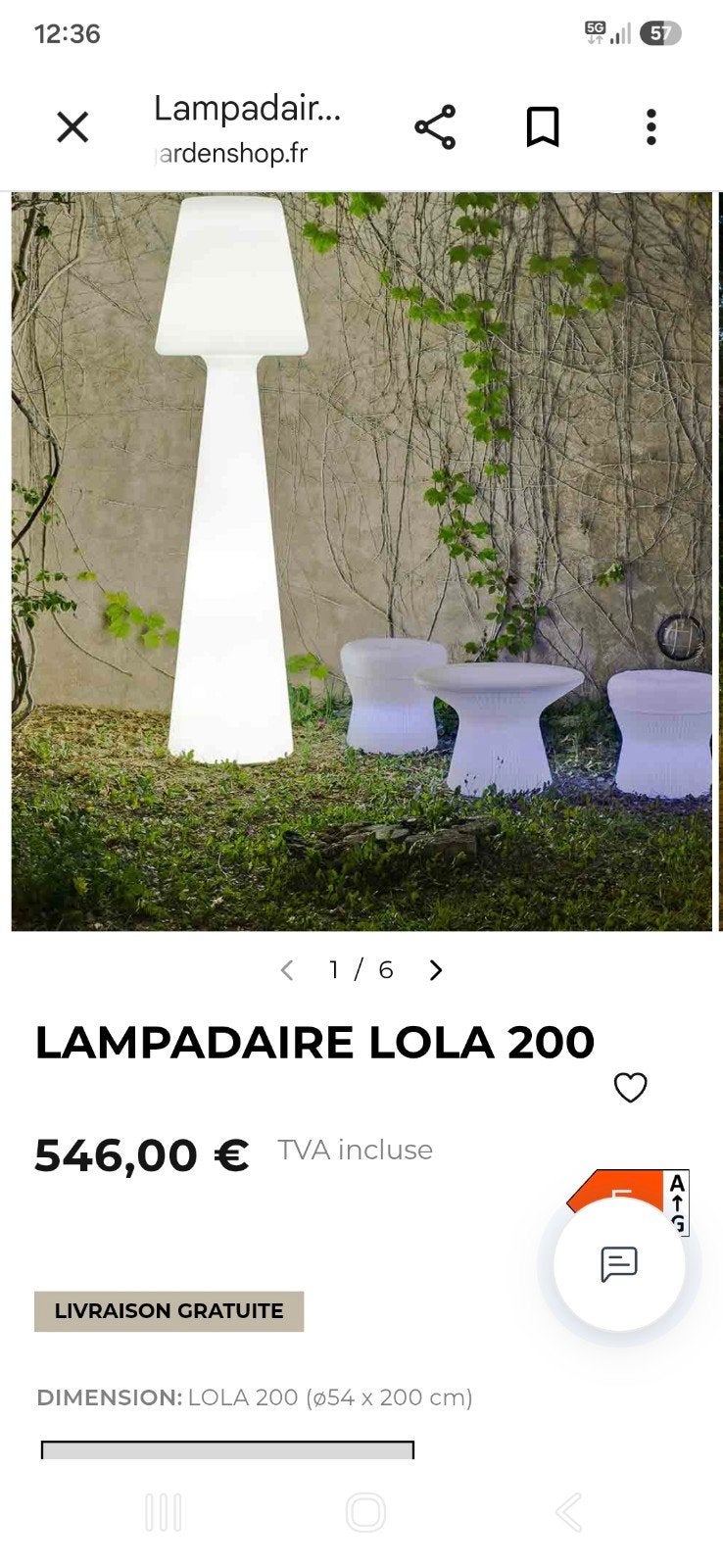 lampes extérieur idéale pour commerce, Caravans en Kamperen, Ophalen of Verzenden