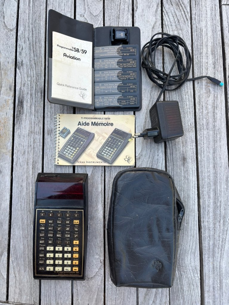 Calculatrice Texas Instrument TI-58 - Fonctionnelle, Ophalen of Verzenden, Zo goed als nieuw