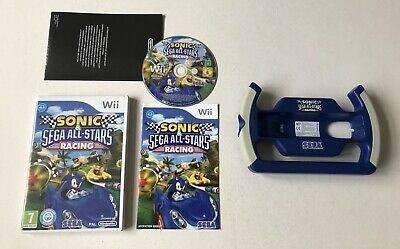 Sonic en Sega All Stars Racing + racestuur, Games en Spelcomputers, Gebruikt, 1 speler, Racen en Vliegen, Ophalen of Verzenden