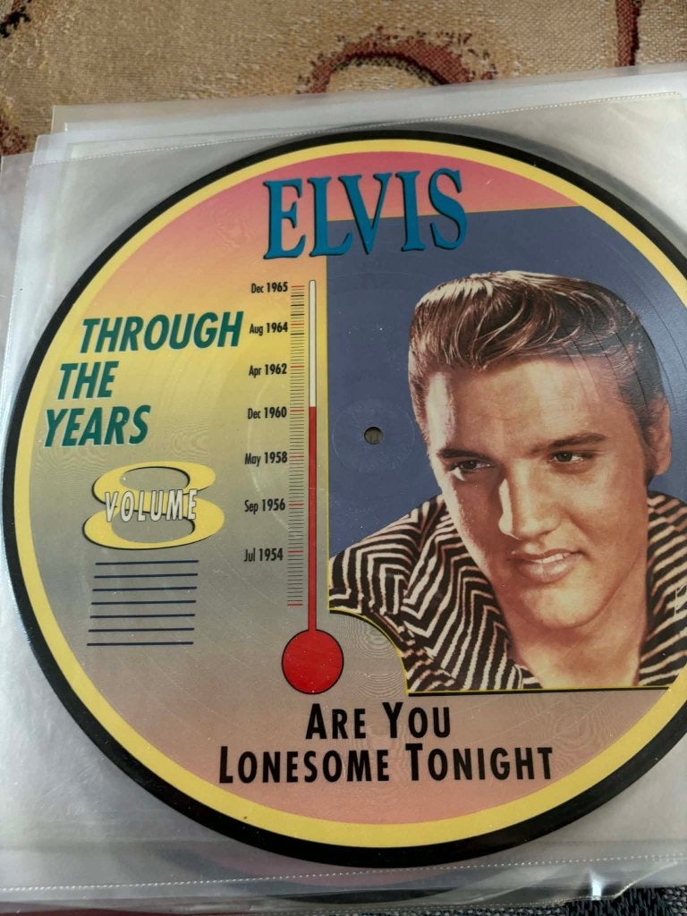 Elvis Picture disc lp, through the years volume 8, 10 euro., LP, Ophalen of Verzenden, Zo goed als nieuw, Picture disc