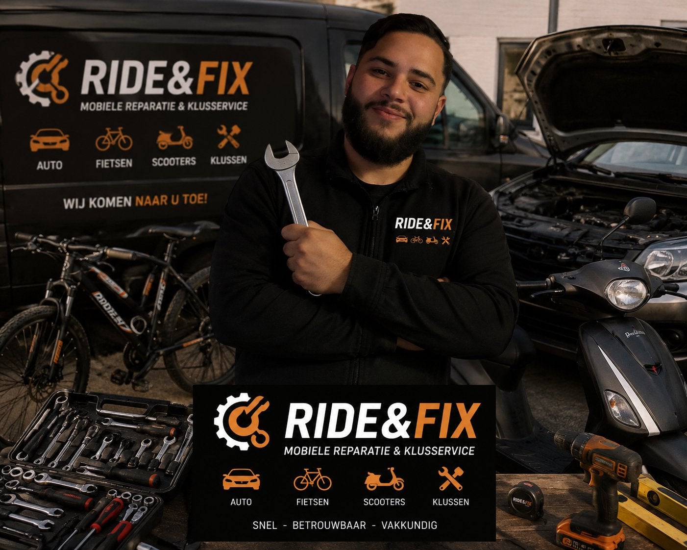Ride&Fix | Mobiele Reparatie & Klusservice, Autos : Divers, Pièces de sport automobile, Enlèvement, Neuf