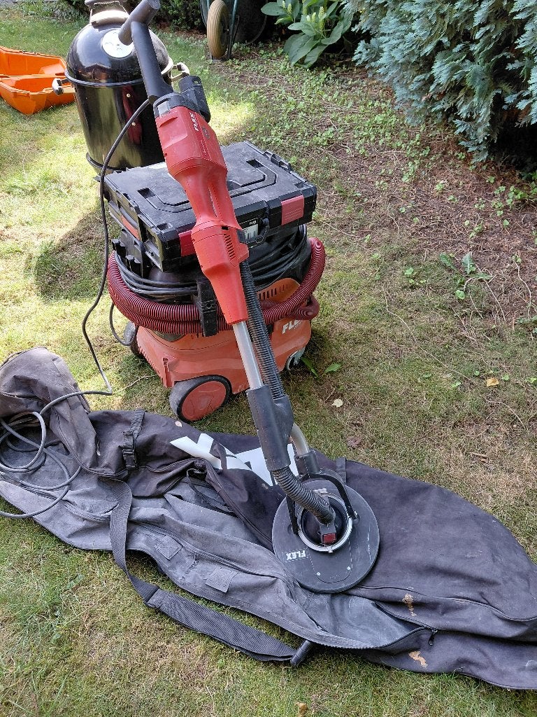ponceuse flex, Doe-het-zelf en Bouw, Gereedschap | Schuurmachines, Ophalen, Gebruikt, Excentrische schuurmachine