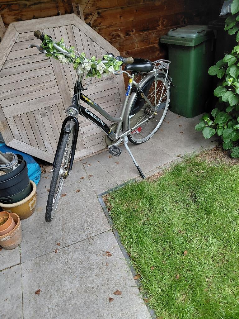 Damesfiets gazelle, Fietsen en Brommers, Ophalen, Gebruikt, 47 tot 50 cm, Versnellingen