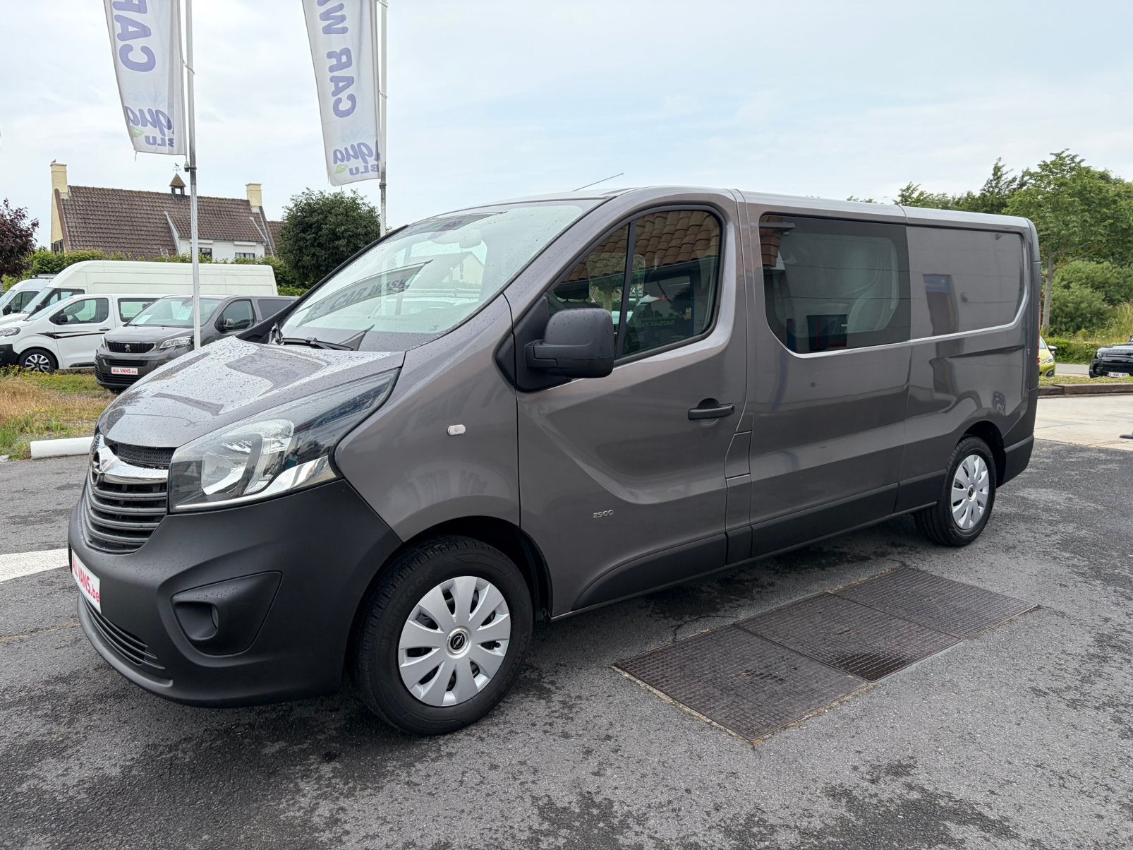 Opel Vivaro DUBBELE CABINE*L2/H1*1.6 CDTI*1e eigenaar, Auto's, Bestelwagens en Lichte vracht, Voorwielaandrijving, Euro 5, Stof