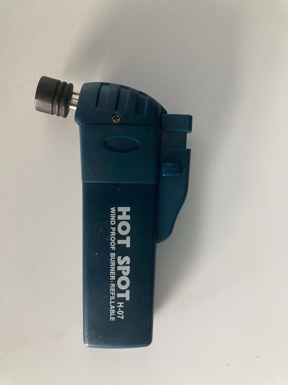 Brûleur coupe-vent Hotspot H-07 — Brûleur à jet rechargeable, Enlèvement, Comme neuf