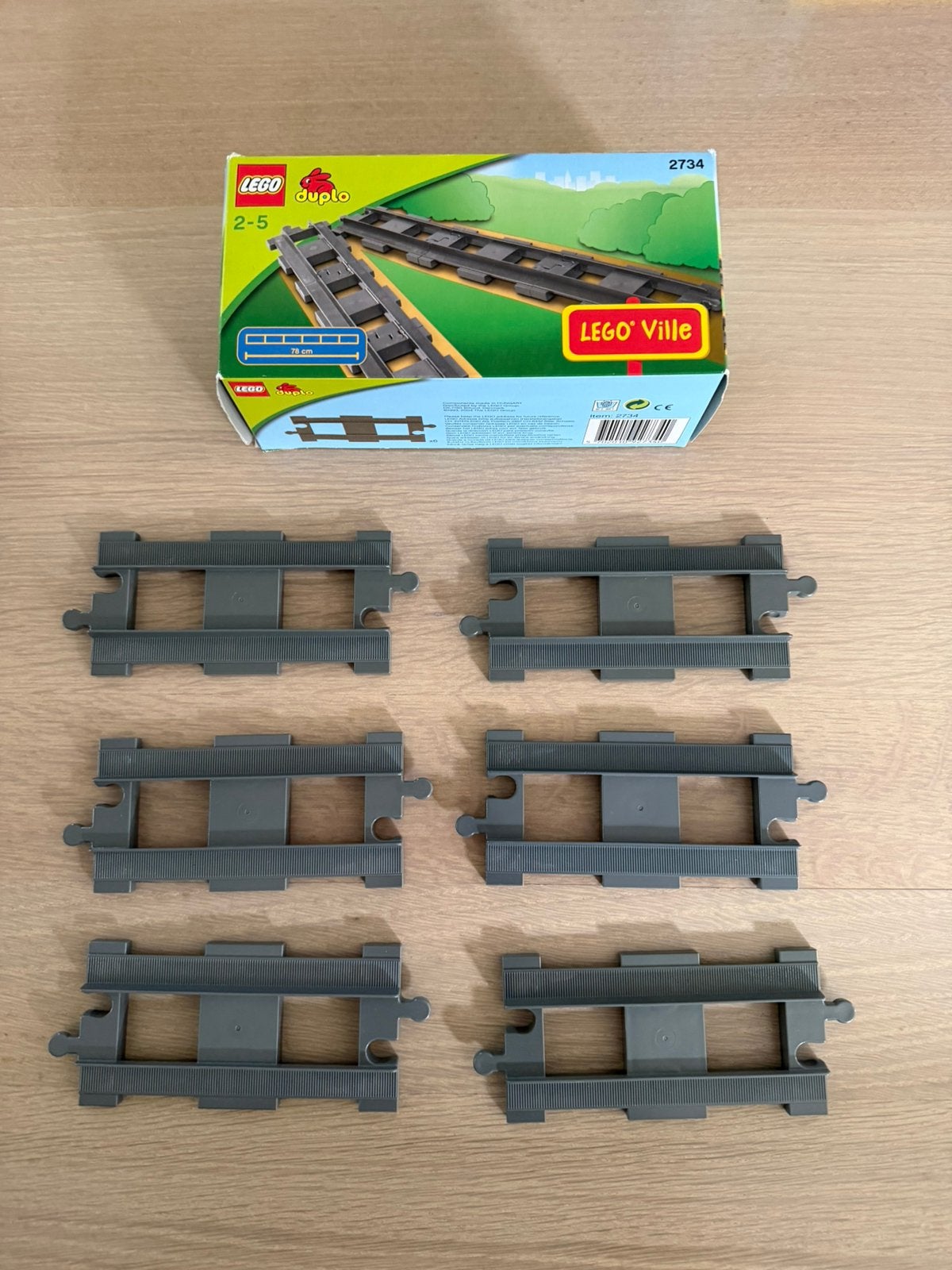 Lego Duplo Lego ville treinsporen, Hobby & Loisirs créatifs, Enlèvement ou Envoi, Comme neuf