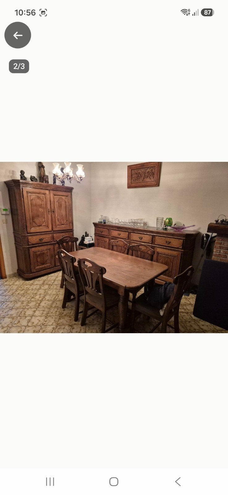 eetkamerset, Huis en Inrichting, Ophalen