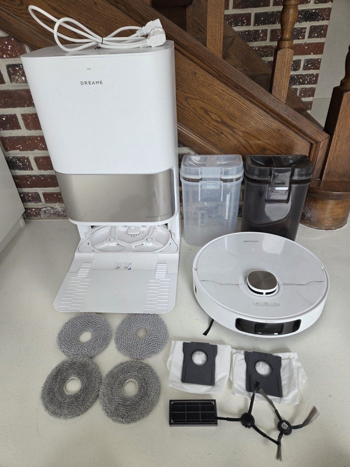 Dreame robotstofzuiger 2 in 1 L10S pro ultra heat, Ophalen