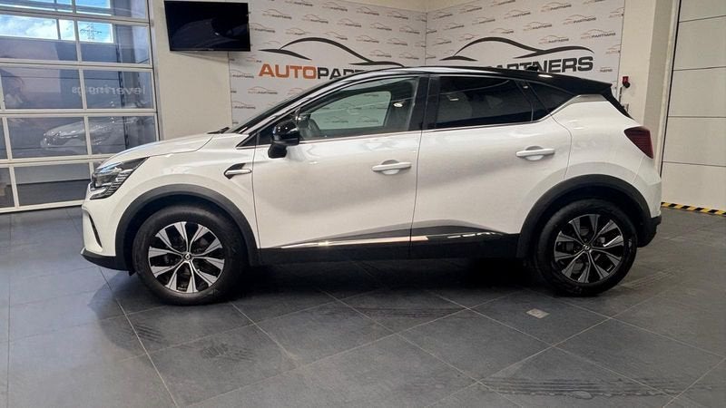 Renault Captur E-TECH E-Tech full hybrid Techno, Auto's, Parkeersensor, Gebruikt, 4 cilinders, Leder en Stof
