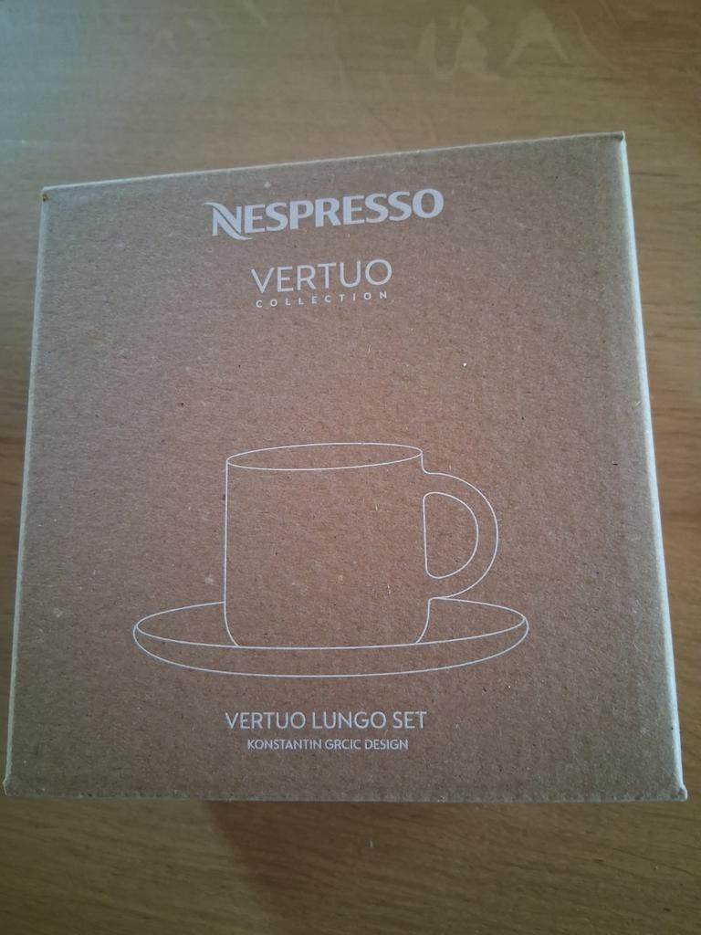 Nespresso vertuo lungo set nieuw 2 stuks, Huis en Inrichting, Ophalen of Verzenden