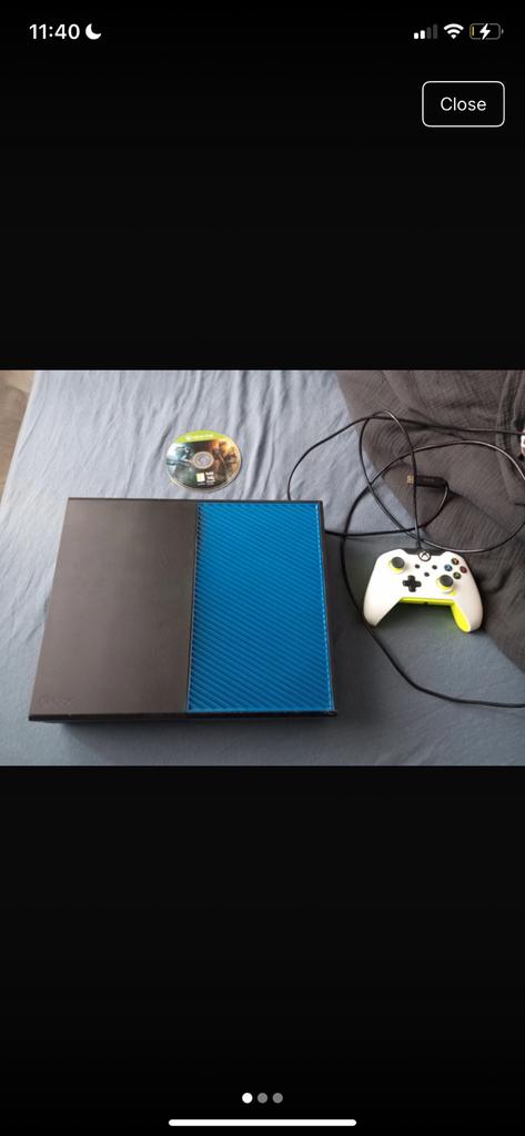Xbox One + Controller + Halo 5 (DVD) — Werkt Perfect!, 500 GB, Avec 1 manette, Xbox One, Comme neuf