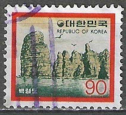 Zuid-Korea 1980 - Yvert 1052 - Ile Paikryung (ST), Verzenden, Gestempeld