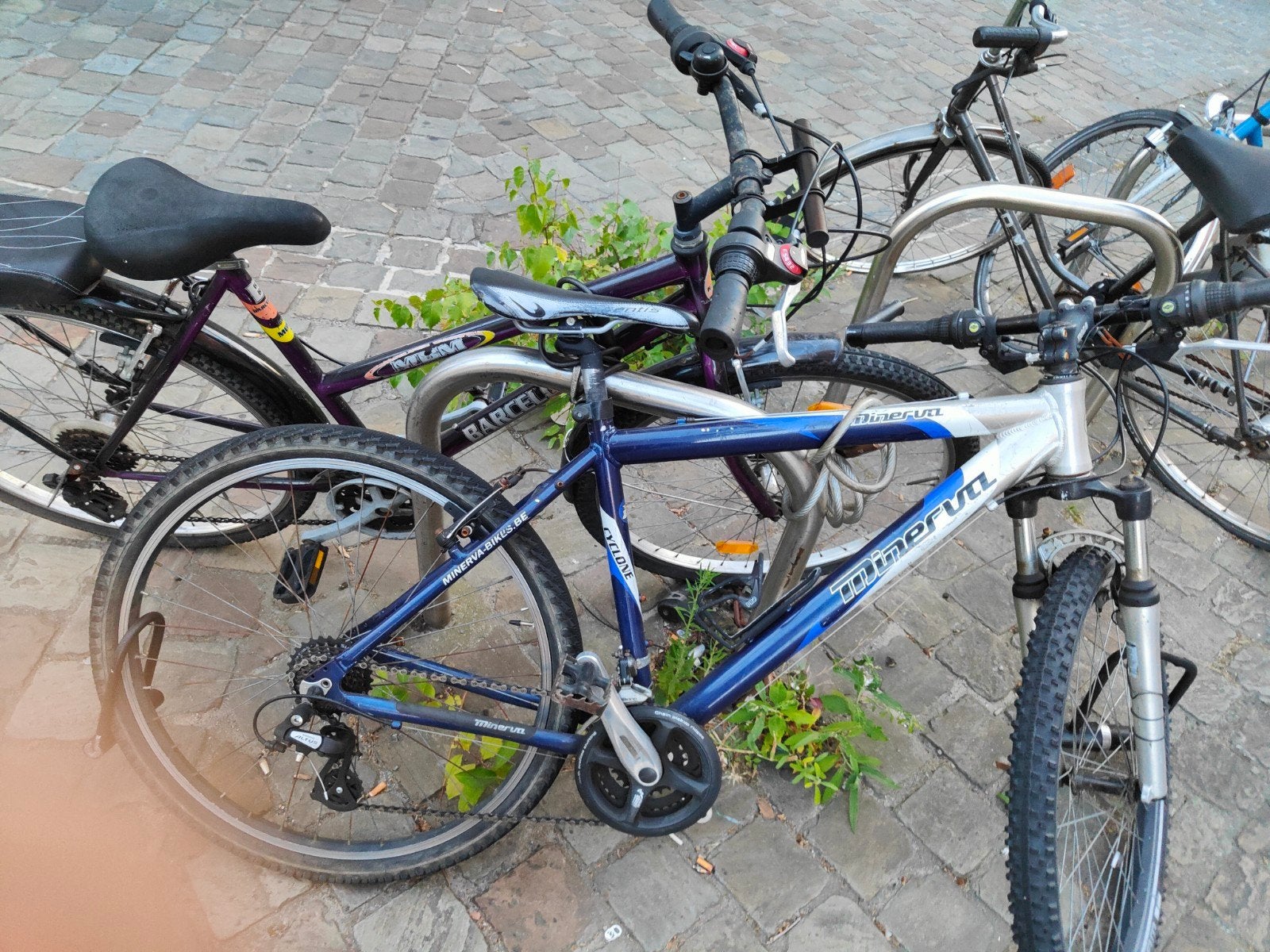 Vélo VTT ressort avant, Enlèvement
