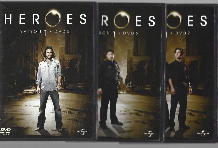 ENSEMBLE DE 7 DVD HEROES SAISON 1, Cd's en Dvd's, Ophalen, Gebruikt, Seizoen 1