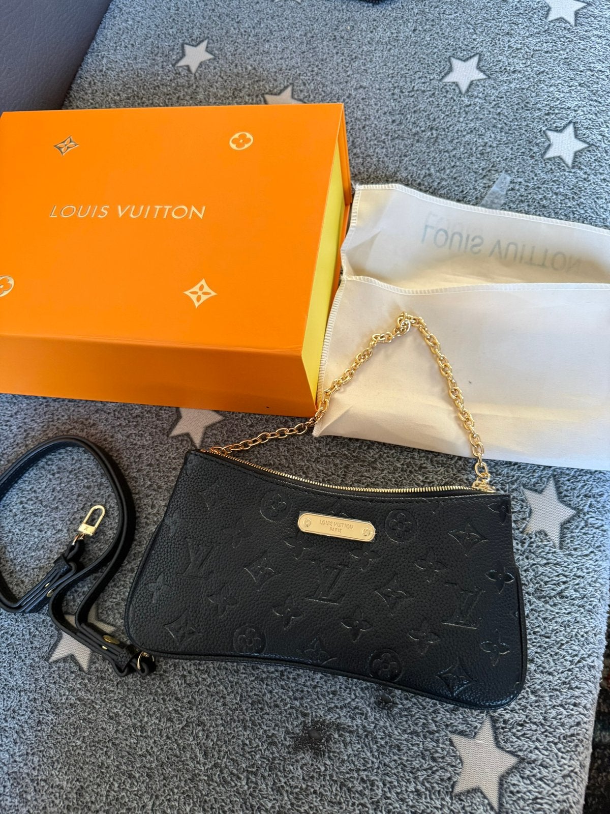Louis Vuitton tas, Ophalen of Verzenden, Nieuw, Zwart, Leder