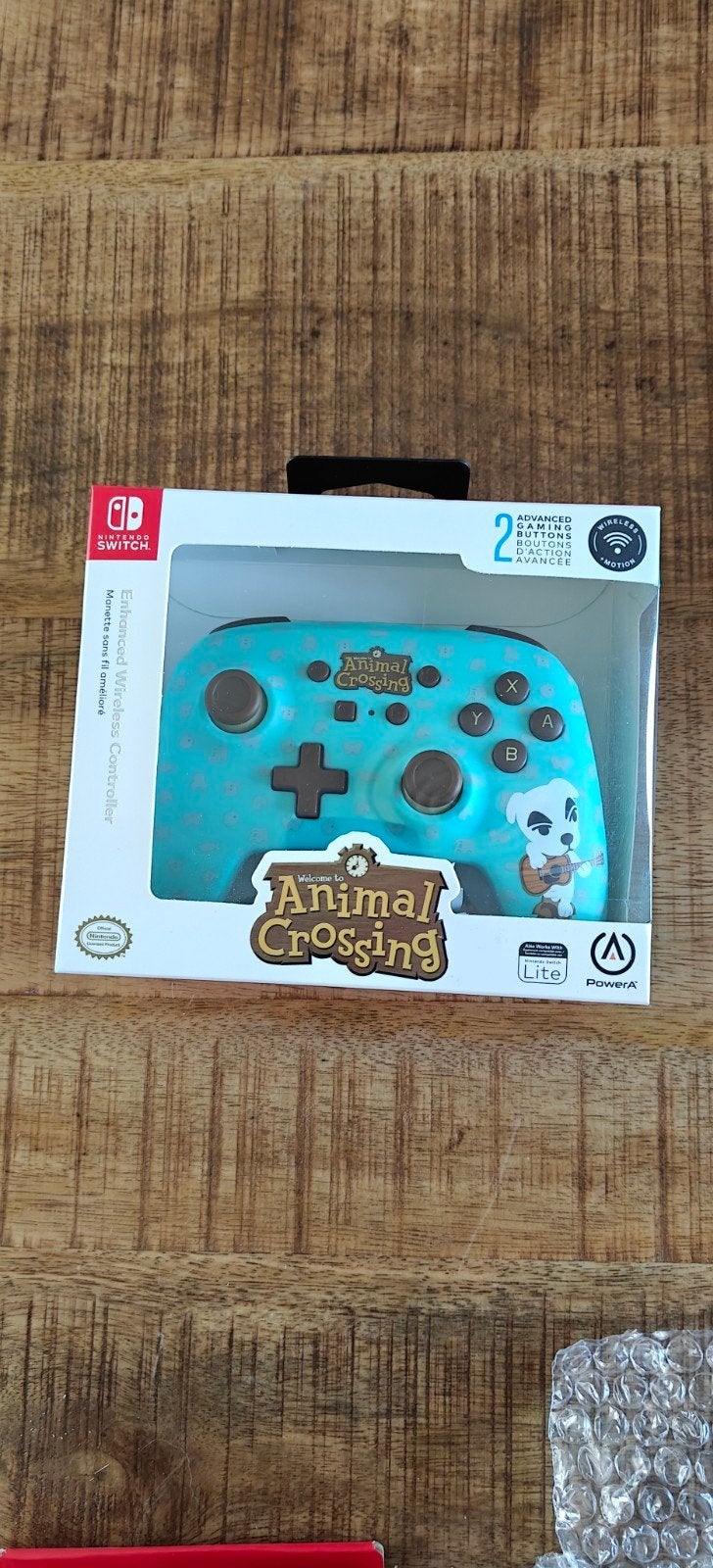 switch controller draadloos animal crossing edition, Consoles de jeu & Jeux vidéo, Consoles de jeu | Nintendo Consoles | Accessoires