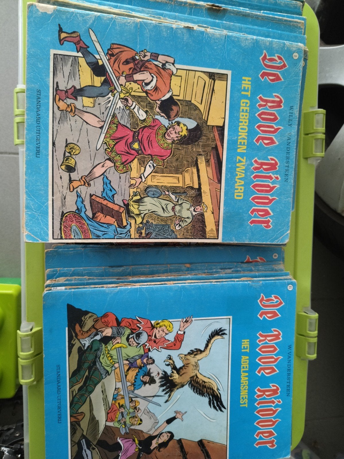 albums strip Rode Ridder Vandersteen, Boeken, Ophalen of Verzenden