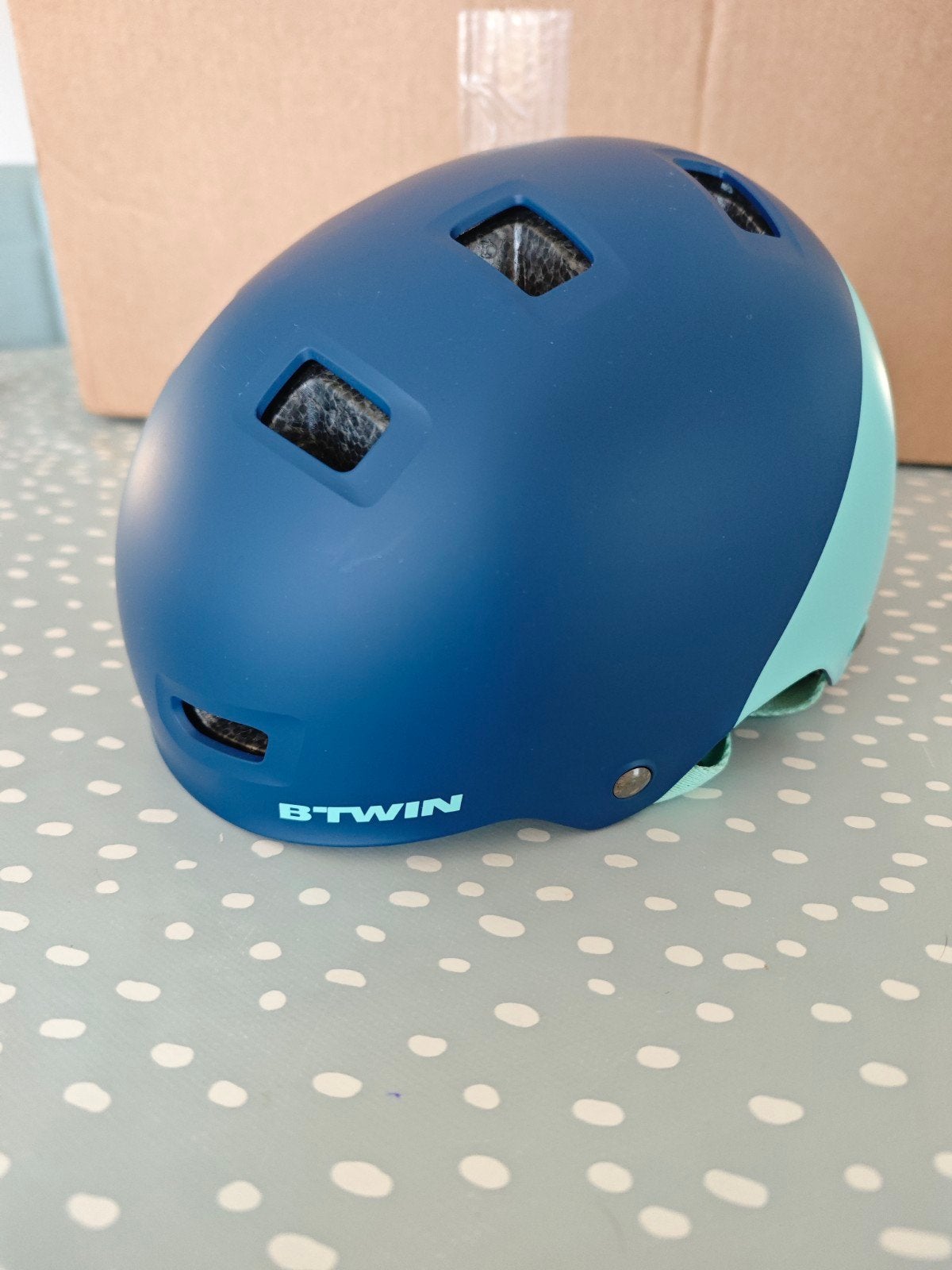 kinderhelm maat 48-52cm, Fietsen en Brommers, Ophalen, XS, Jongen of Meisje, Decathlon Btwin