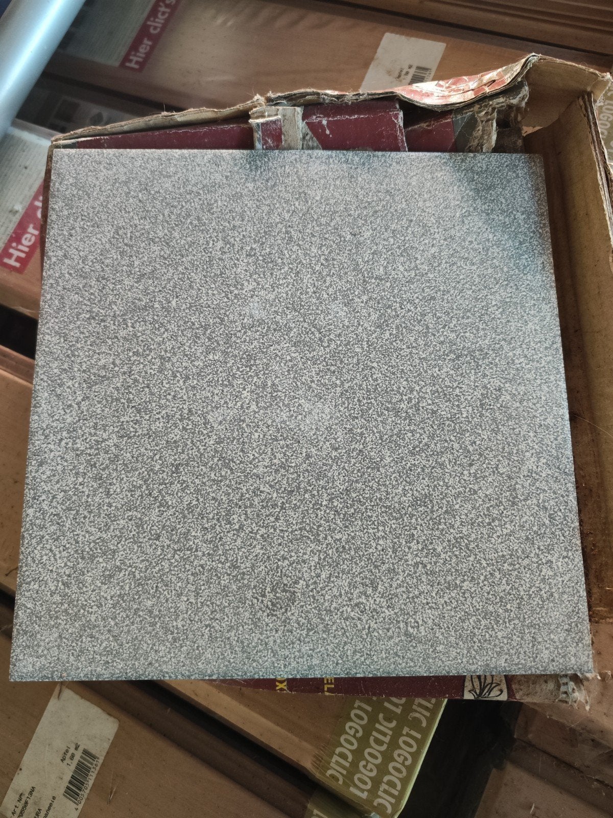 Tegels 30x30, Ophalen