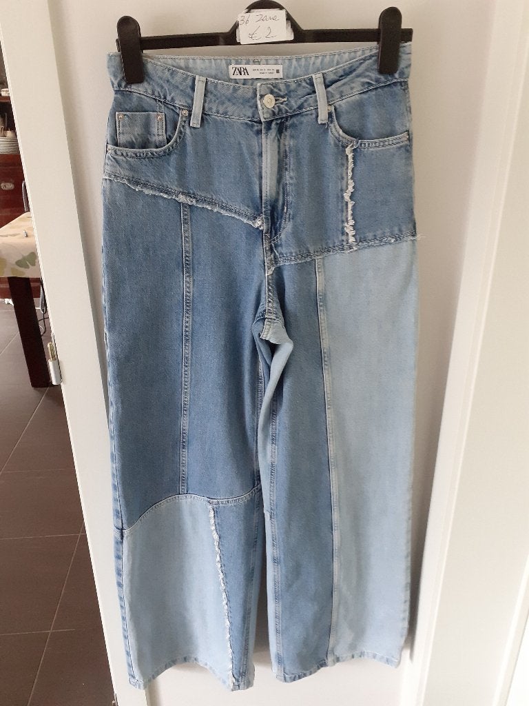 ZARA Jeans met brede pijpen Maat: 36 Prijs: € 2, Vêtements | Femmes, Jeans, W28 - W29 (confection 36), Enlèvement ou Envoi, Zara.