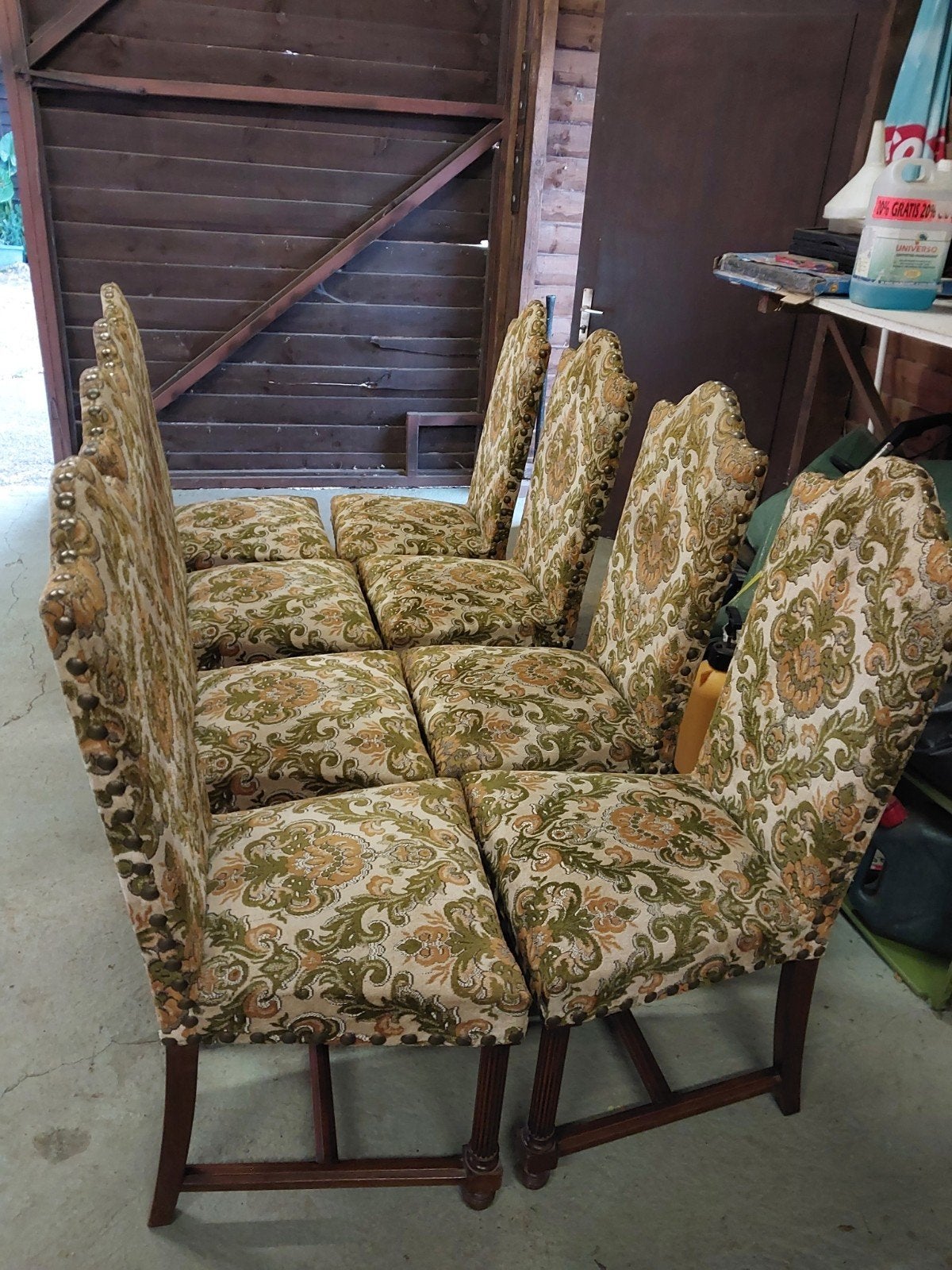 8 chaises d'exception, Maison & Meubles, Enlèvement, Cinq, Six Chaises ou plus
