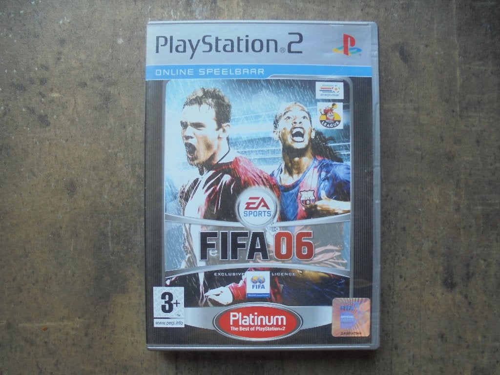 FIFA 06 voor PS2 (zie foto's), Gebruikt, Ophalen of Verzenden, Sport, 3 spelers of meer