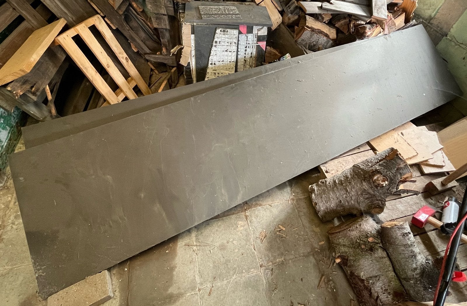 Gratis af te halen: 2 hele grote platen (285 x 65 x 5 cm), Enlèvement