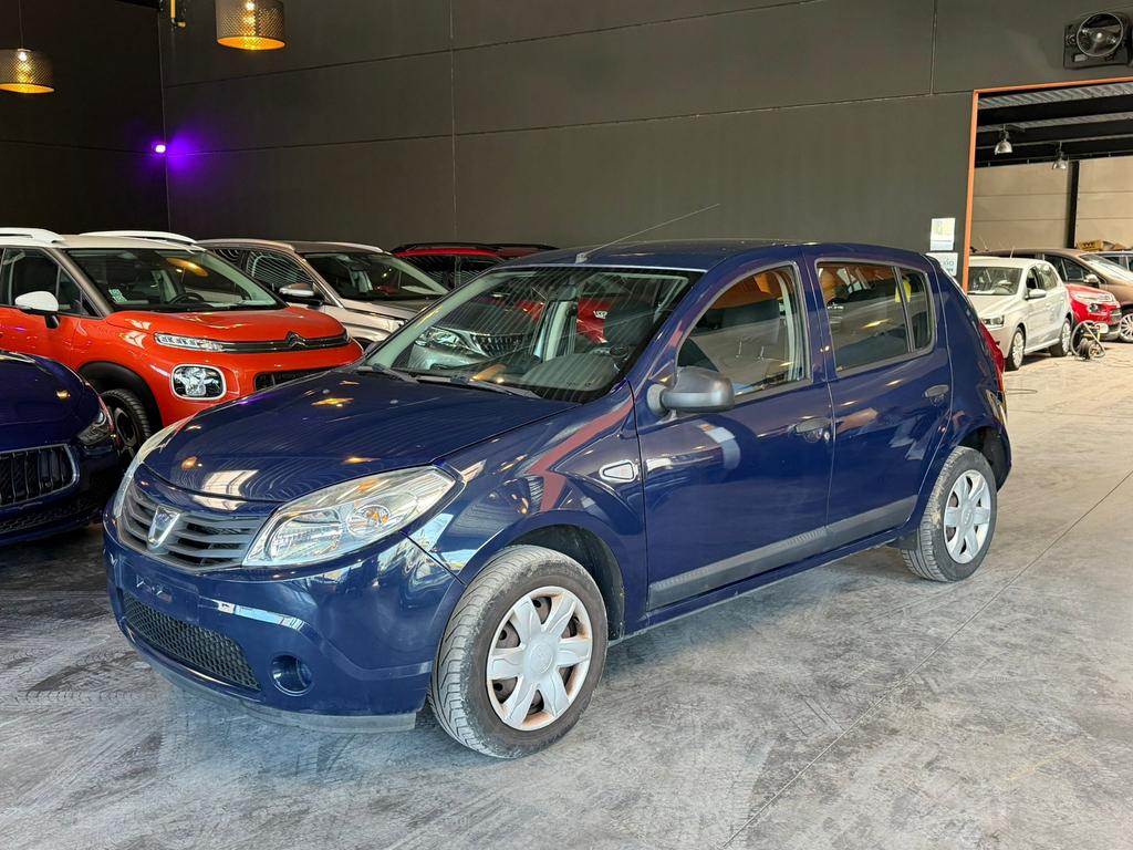 Dacia sandero 12 MOIS DE GARANTIE, Autos, Dacia, Euro 5, Entreprise, Garantie prolongée, Noir