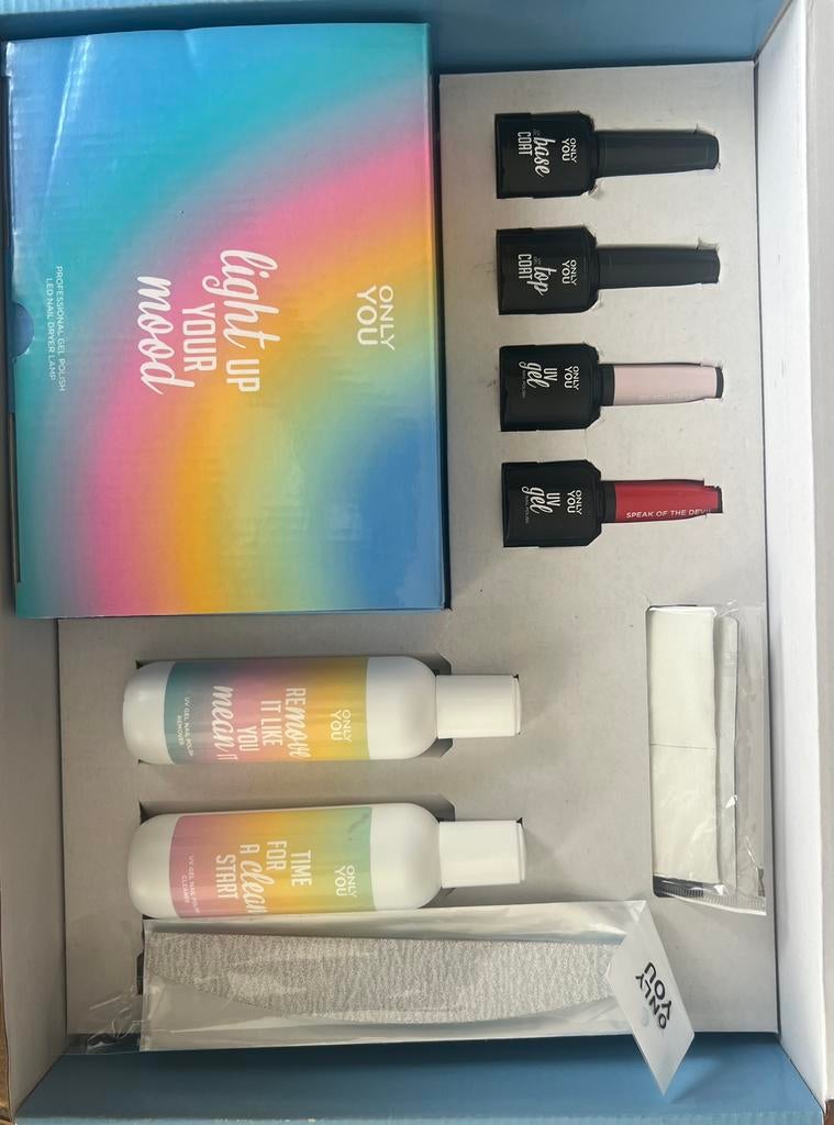 Starter kit uv/led gel nagels, Elektronische apparatuur, Ophalen of Verzenden, Zo goed als nieuw