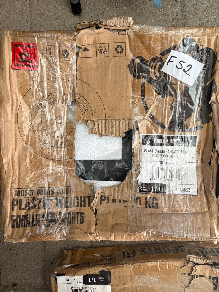 Halterschijf 10 kg Kunststof – 30/31 mm, Sport en Fitness, Ophalen, Nieuw, Halterschijven