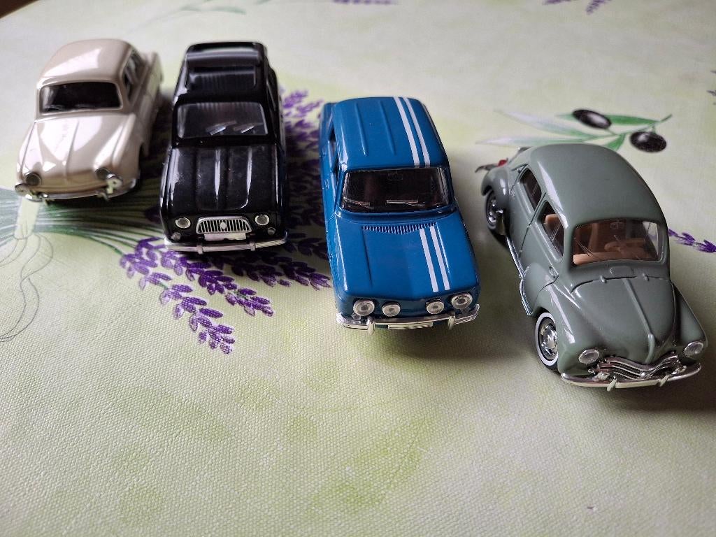 Renault Dauphine-Renault 4L-Renault 8 (Solido), Ophalen of Verzenden, Nieuw, Auto, Solido