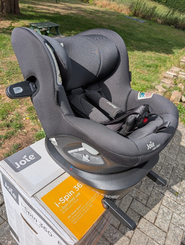 Joie i-Spin 360 E autostoeltje, 0 t/m 18 kg, Zo goed als nieuw, Afneembare rugleuning, Isofix