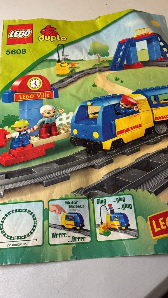 Lego Duplo: Lego Ville Trein, Kinderen en Baby's, Ophalen, Gebruikt, Duplo, Inclusief instructies