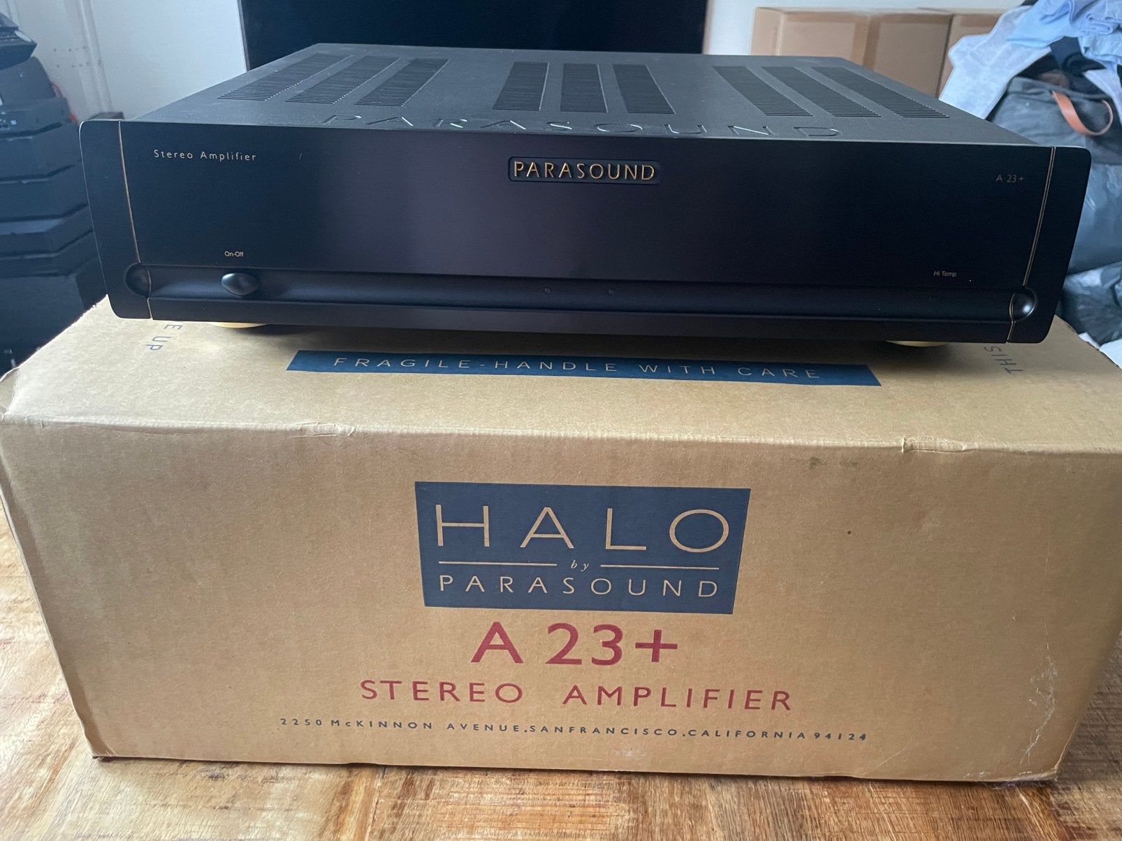 Amplificateur hi-fi Paraspund A23+, Enlèvement, Comme neuf