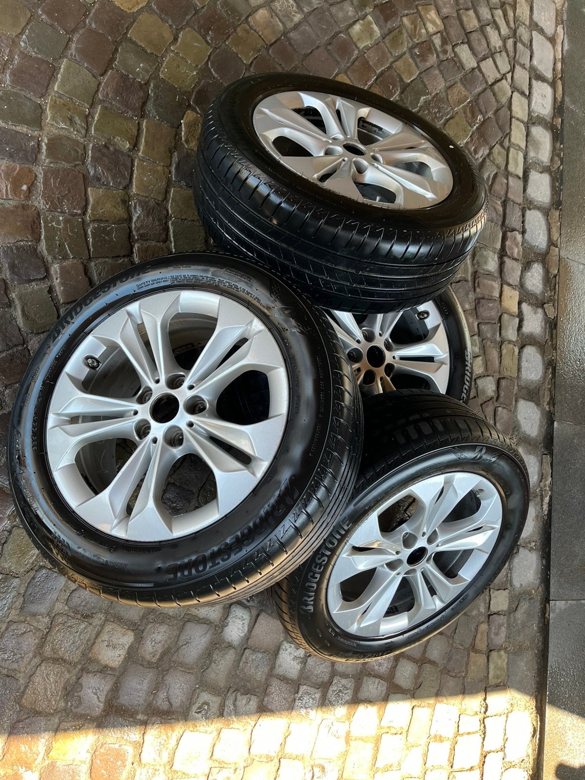 Originele velgen BMW X1 17”, Ophalen, 17 inch, Zomerbanden, Velg(en)