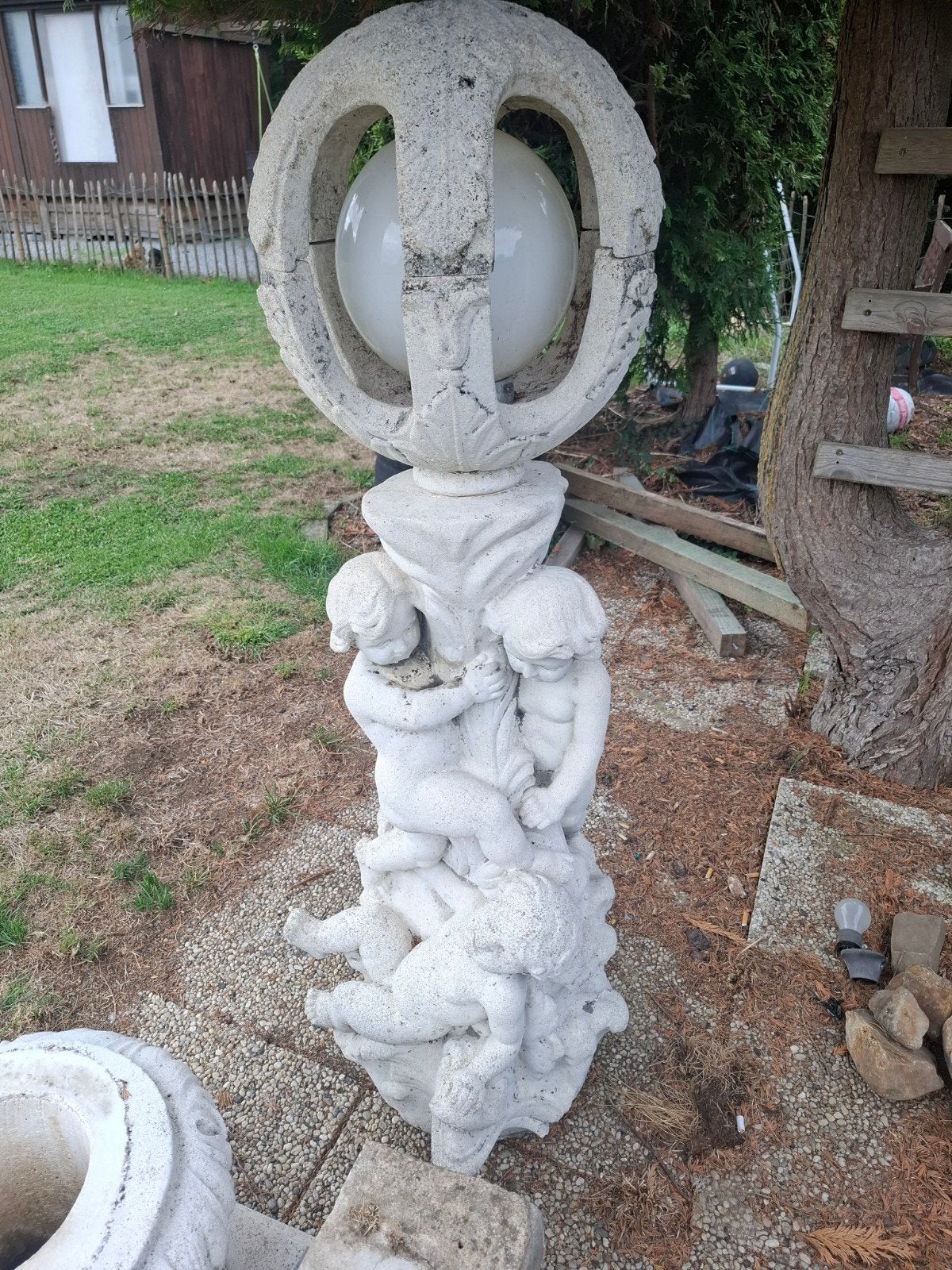 tuinbeeld 175cm met verlichting, Ophalen