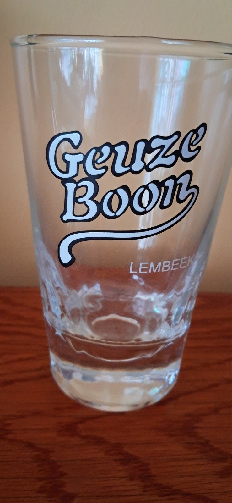 Emailleglas "GEUZE BOON" Lembeek, Verzamelen, Ophalen